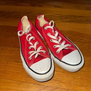 Red converse
